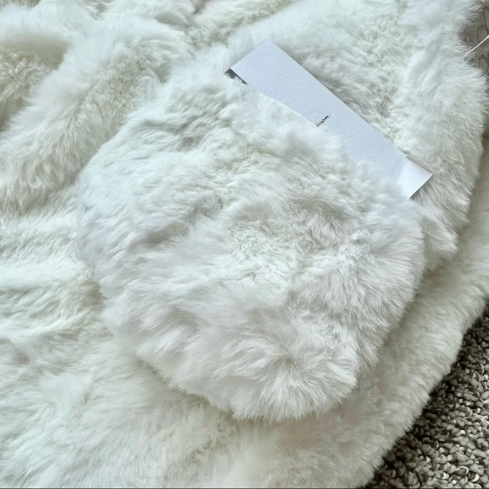 NWT Jessica Simpson Faux Fur Baby Snowsuit - Picture 9 of 12